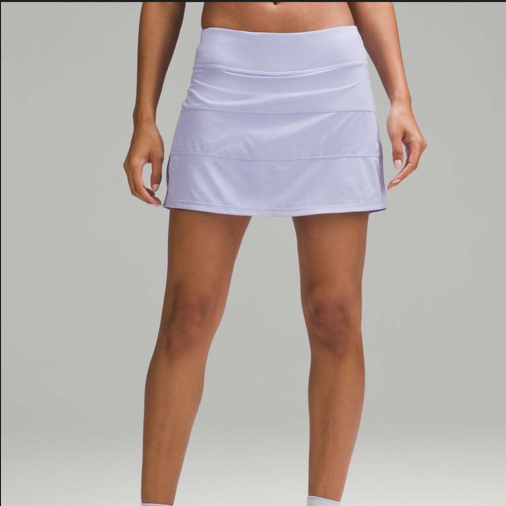 Lululemon Pace Rival Mid-Rise Skirt *Long - Lilac Smoke